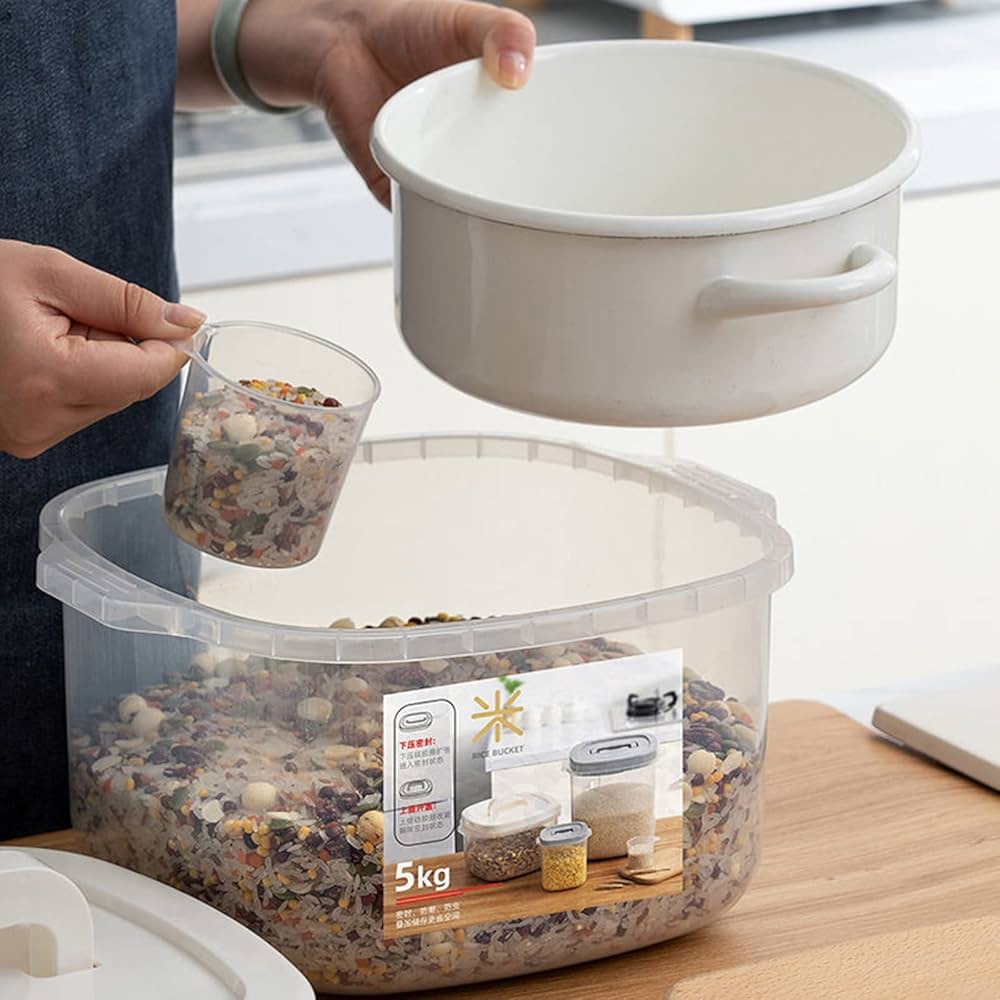 イマン ストック缶 ライスストッカー 楽天市場】イマン ローズバスケット ライス缶 ライスストッカー